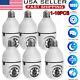 Lot Wireless Security Home Cam Panoramic 360° Wifi Ip 1080p Hd Camera Light Bulb