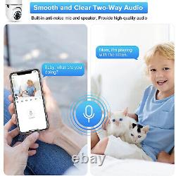 Lot Wireless Security Home Cam Panoramic 360° WiFi IP 1080P HD Camera Light Bulb