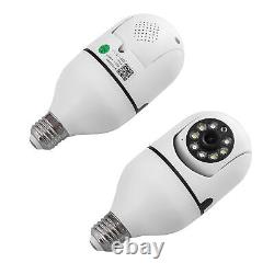 Lot Wireless Security Home Cam Panoramic 360° WiFi IP 1080P HD Camera Light Bulb