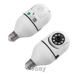Lot Wireless Security Home Cam Panoramic 360° WiFi IP 1080P HD Camera Light Bulb