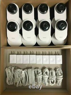 Lot of 8 Kami by YI Security Home IP Camera 1080p WiFi Wireless Indoor Camera