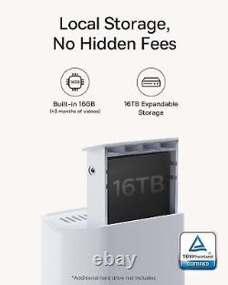 N1 2K HD 2-Cam Kit. No Subscription Fee Outside Cameras for Home Security