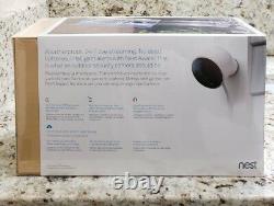 NEST Cam Outdoor Smart Security Camera (2-Pack) Model NC2400ES Sealed NEW