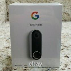 NEST HELLO Video Doorbell HDR Full HD (NC5100US) Sealed NEW