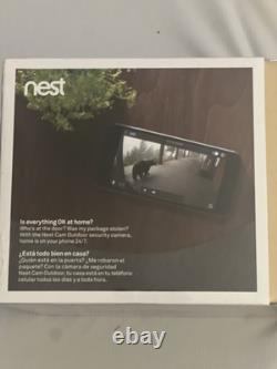NEW! Google Nest Cam Outdoor Security Wi-Fi Cameras 1080P NC2100ES White