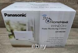 NEW Panasonic Home Hawk Window Home Monitoring Camera w Color Night Vn KX-HNC500