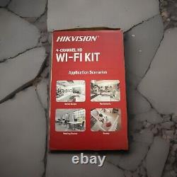NEW Wireless CCTV Home Security Camera Kit (4) 4MP WiFi Cameras, 1TB HDD NVR