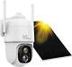 Ngte Solar Battery Powered Wireless Wifi Outdoor Ptz Home Security Camera System