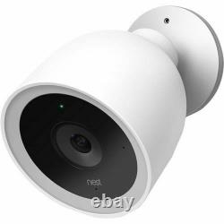 Nest Cam IQ Outdoor Wireless Camera White NC4101US