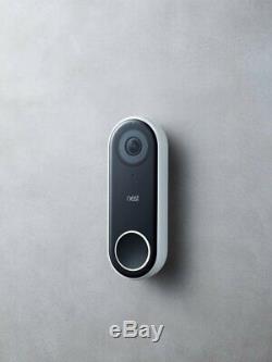 Nest Hello Video Doorbell HD Smart WiFi Security Camera with Night Vision NC5100US