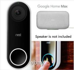 Nest Hello Video Doorbell NC5100 HD Smart WiFi Security Camera with Night Vision
