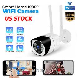 New 1080P Wireless WIFI Security IP Camera Outdoor Indoor Home Cam Night Vision