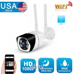 New 1080P Wireless WIFI Security IP Camera Outdoor Indoor Home Cam Night Vision