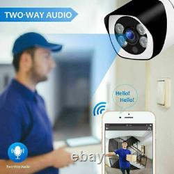 New 1080P Wireless WIFI Security IP Camera Outdoor Indoor Home Cam Night Vision