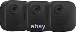 New 2024 Blink Outdoor 4 (4th Gen) 3 Camera Wireless HD Home Security System