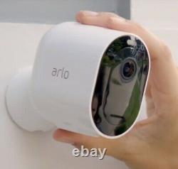 New Arlo Pro 3 HDR 2K Add-On QHD Security Camera Spotlight Wireless w No Battery