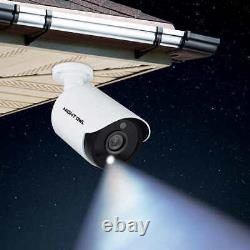 Night Owl 5MP HD White Bullet Security Spotlight Camera w 60ft CM-C50XL-BU-JF