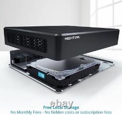 Night Owl CL-BT8WN-18L Bluetooth Video Home Security Camera System with (8)