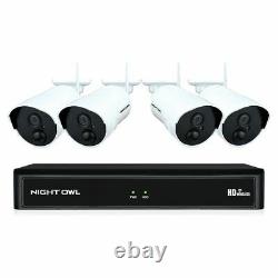 Night Owl Expandable 8-Channel 1080p Wireless Security System with 4 IP Camera