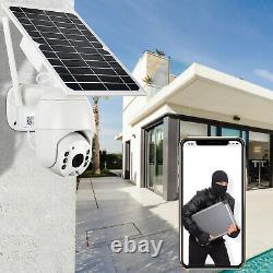 NuCam Solar Powered WiFi Security Camera Wireless Outdoor PTZ 64Gb Memory Card