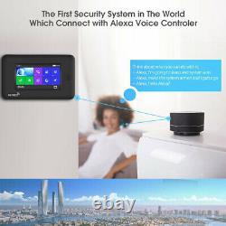 O55 APP WiFi GSM SMS RFID Wireless Home Security Alarm Burglar System+IP Camera