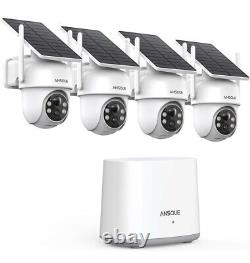 Openbox ANSQUE Security Cameras. Wireless Outdoor Home System, 4 Camera Kit