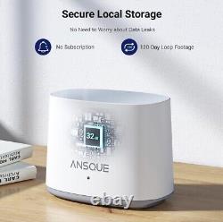 Openbox ANSQUE Security Cameras. Wireless Outdoor Home System, 4 Camera Kit