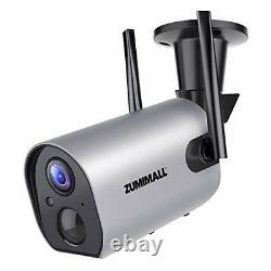 Outdoor Security Camera Wireless WiFi, Rechargeable Battery Powered Home