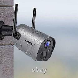 Outdoor Security Camera Wireless WiFi, Rechargeable Battery Powered Home