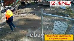 Outdoor Solar 4G Multiple HD Security Cameras, CCTV Farm, Home, Construction Site