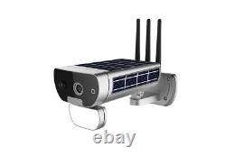 Outdoor Wireless Solar Powered IP WIFI Security Flood Light Camera