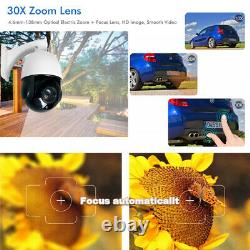 POE 30X ZOOM HD 1080P 2.0MP Outdoor PTZ IP Speed Dome Camera Waterproof IR-Cut