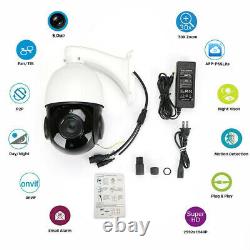 POE PTZ IP Camera 5MP Super HD 2592x1944 Pan/Tilt 30x Zoom Speed Dome Cameras