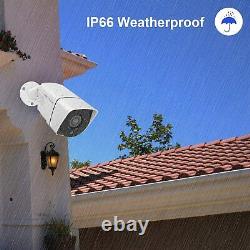 PRO Security Camera Indoor Outdoor System 1080p Waterproof Remote Night Vision