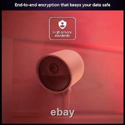 Philips Hue Secure Wired Smart Home Security Camera White 1 Pack 1080P HD