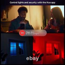 Philips Hue Secure Wired Smart Home Security Camera White 1 Pack 1080P HD