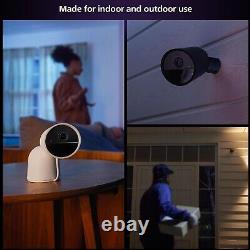 Philips Hue Secure Wired Smart Home Security Camera White 1 Pack 1080P HD