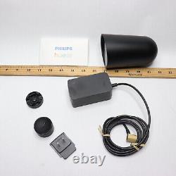 Philips Smart Home Security Camera Hue Secure Battery-Powered Night Vision Black