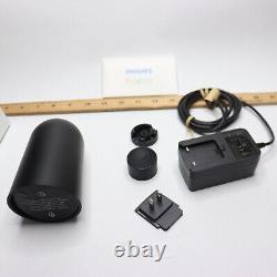 Philips Smart Home Security Camera Hue Secure Battery-Powered Night Vision Black