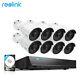 Poe Wired Security Ip Camera System 4mp 16ch Nvr 3tb Hdd 8x Cameras Rlk16-410b8
