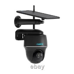 REOLINK 5MP WiFi Wireless Security Camera Pan Tilt Spotlight Battery Solar Panel
