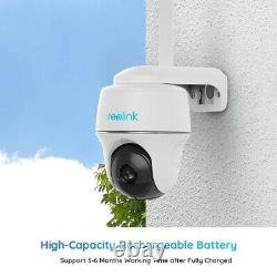 Refurbished 1080P 4G LTE Security Camera Battery Powered Pan Tilt Reolink GO PT