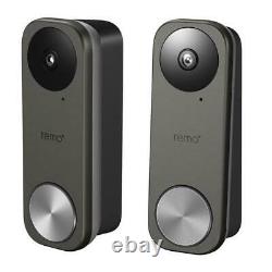 Remo+ RemoBell S WiFi Video Doorbell Camera with Wi-Fi Chime