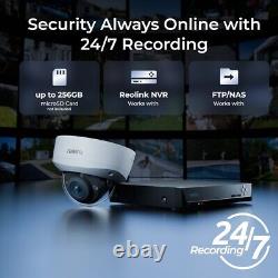 Reolink 12MP UHD PoE Security Camera Color Night Vision 145° Wide FOV RLC-1240A