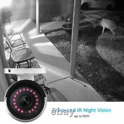 Reolink 16CH 5MP PoE Home CCTV Security Camera System NVR 3TB HDD Audio IP66