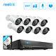 Reolink 16ch Poe Security Camera System 5mp Audio Ip Camera Home Outdoor 4tb Hdd