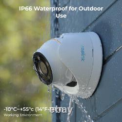 Reolink 2Pack 1224A 12MP Ultra HD PoE Security Camera Outdoor Color Night Vision