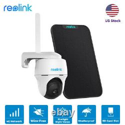 Reolink 4G LTE Solar Battery Security Camera Outdoor Home CCTV Wireless Camera
