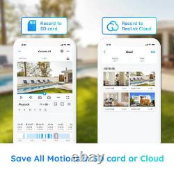 Reolink 4G LTE Solar Battery Security Camera Outdoor Home CCTV Wireless Camera