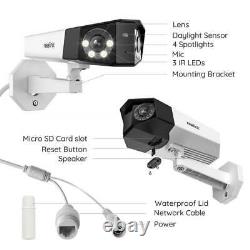 Reolink 4MP PoE IP Outdoor Camera Person/Vehicle Detection with Wide Viewing Angle